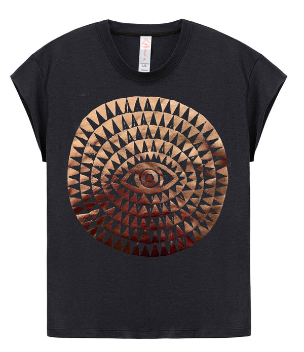 Sun's Gaze Copper Muscle Shirt