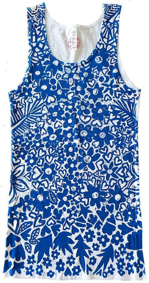 Flower, Flower Cobalt Tank.