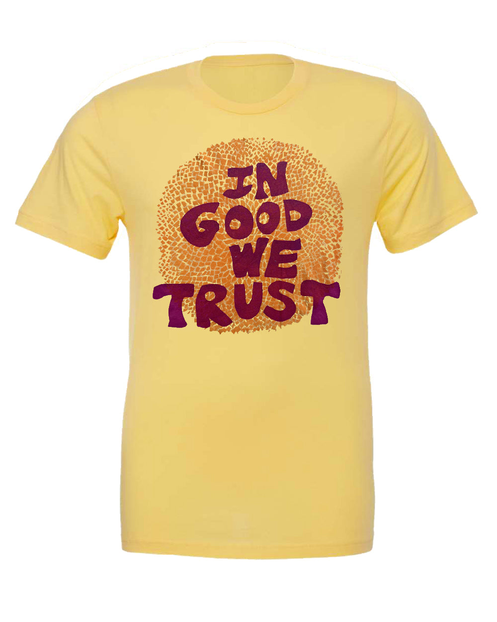 "In Good We Trust"  Unisex Crew Tee .