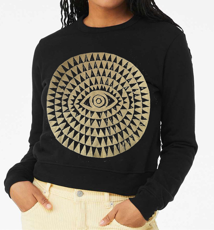 Suns Gaze Black Sweatshirt