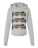 Leaping Tiger Heather Grey Hoodie