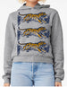 Leaping Tiger Heather Grey Hoodie