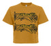 Double Tigers Golden Cropped Tee.