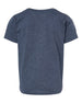 Full Moon on navy heather kids tee.