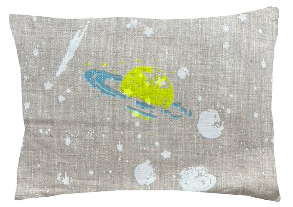 "Saturn Returns" travel cushion.
