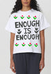 Enough is Enough!  Boxy White Trash T-shirt