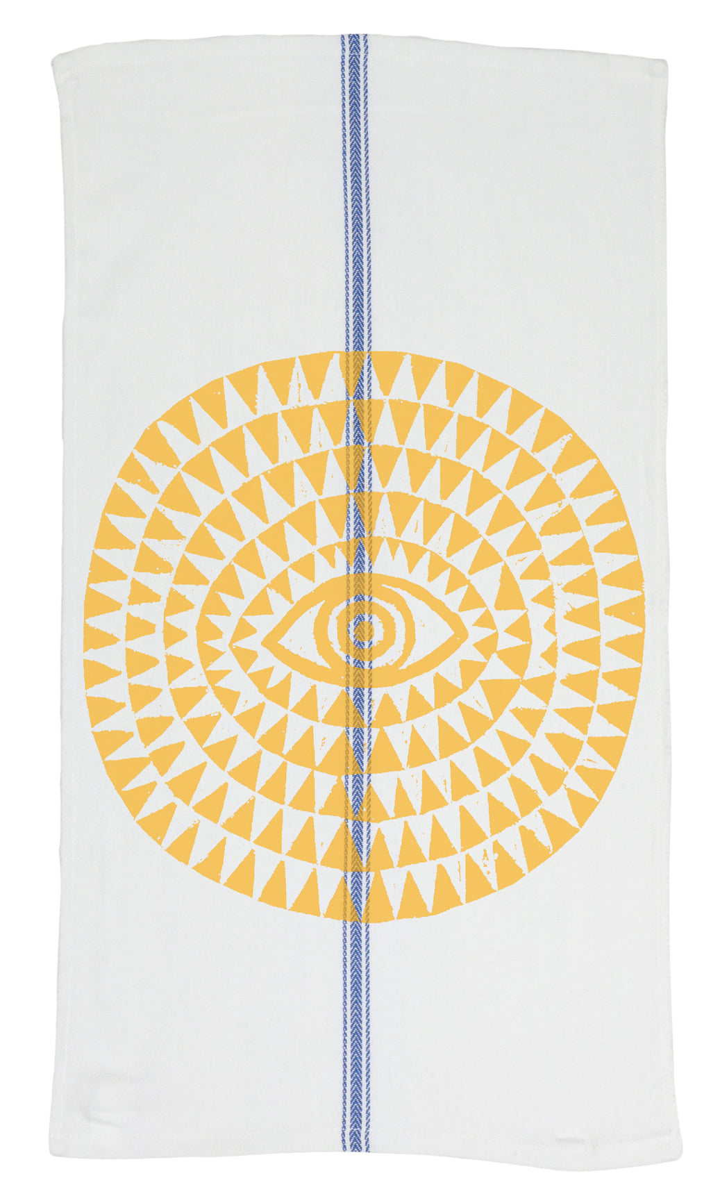 Golden Sun Gaze  Tea towels