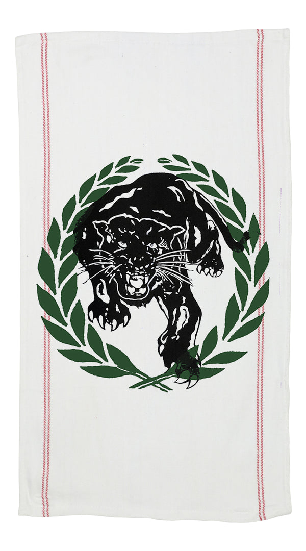 Panther Teatowel