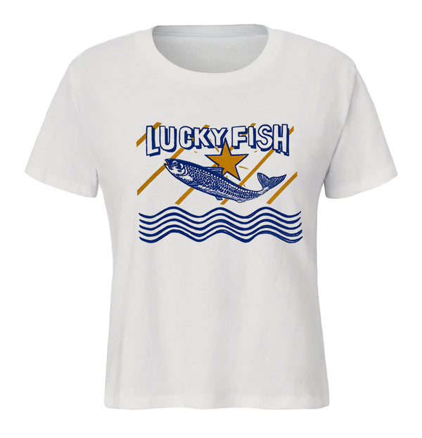 You are a Lucky Fish T-shirt.