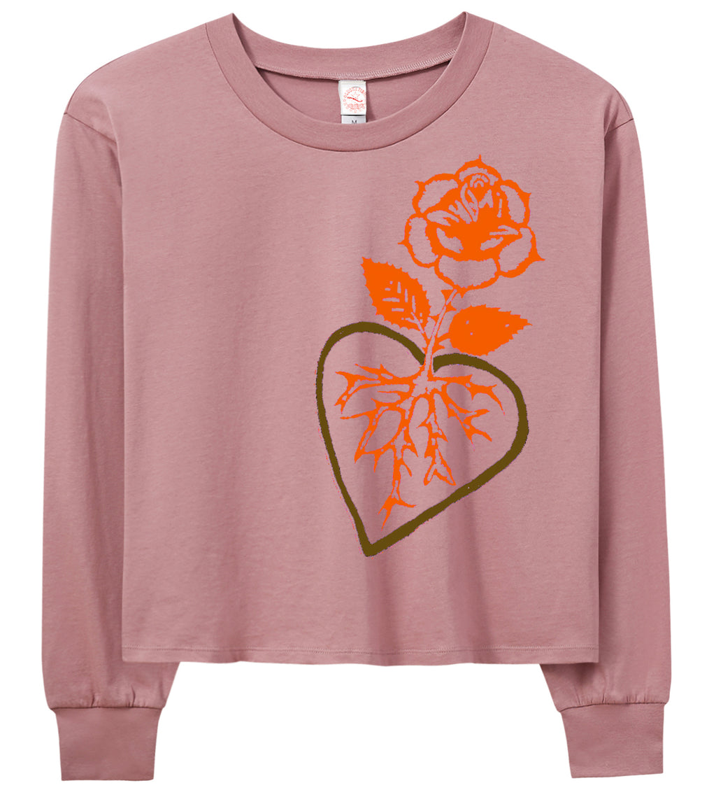 Rooted in Love Cropped Shirt