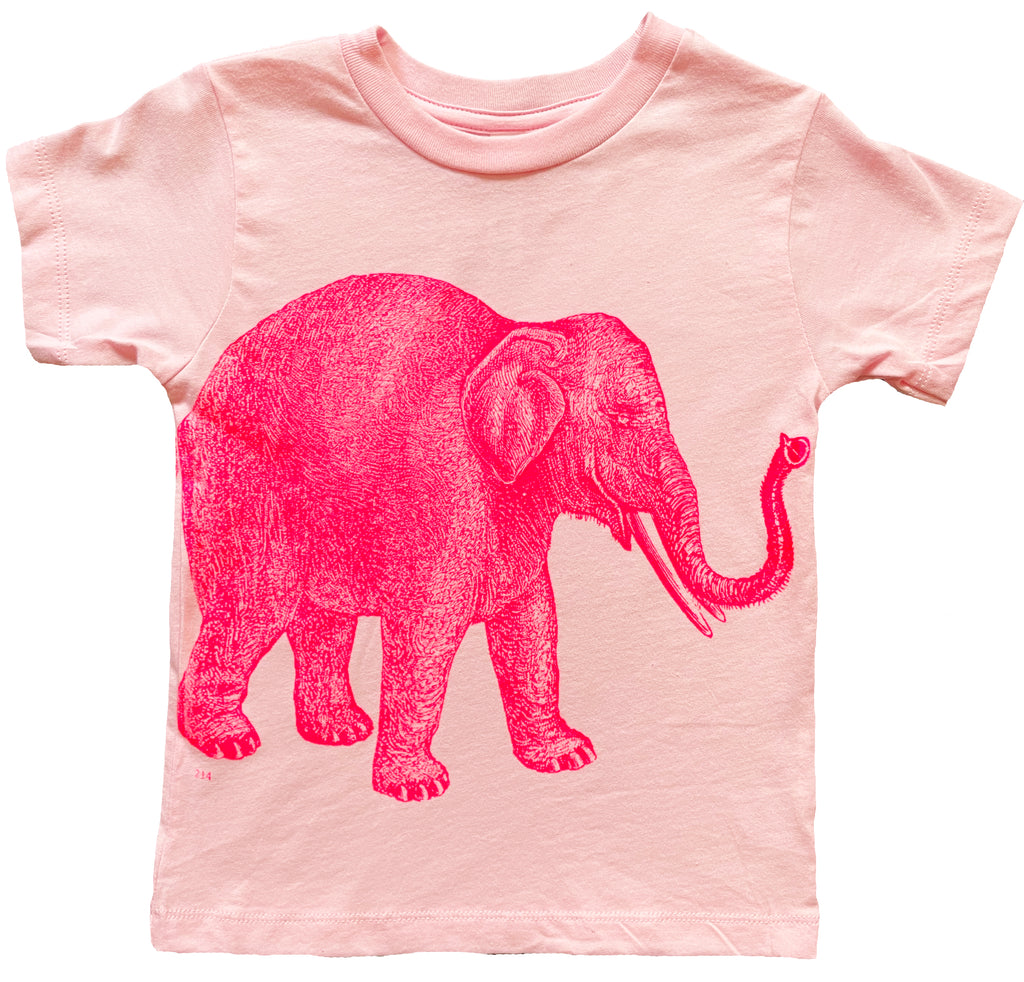 In the Pink Lucky Elephant Tee