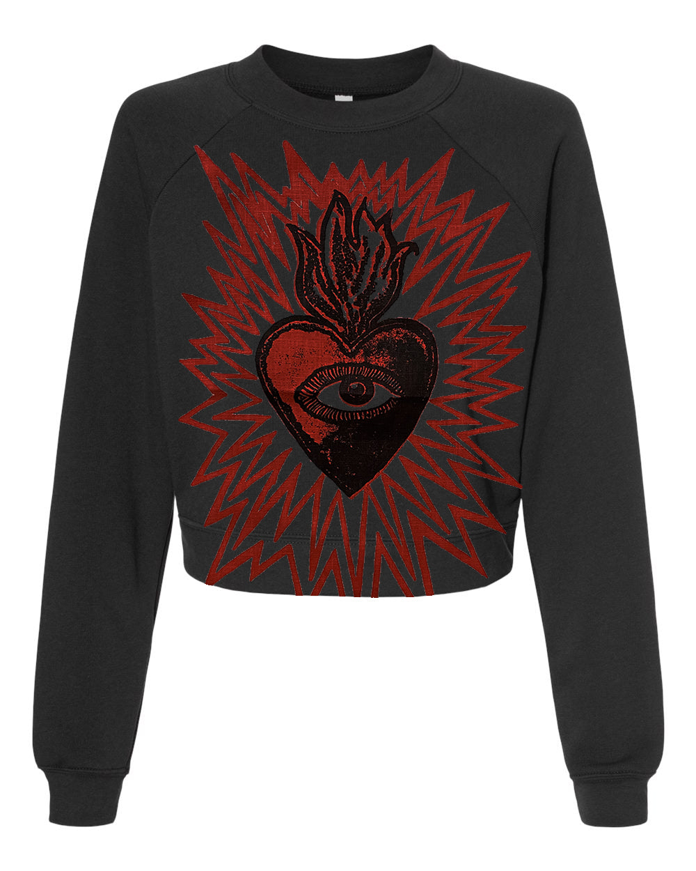 The Heart Knows Cropped Fleece