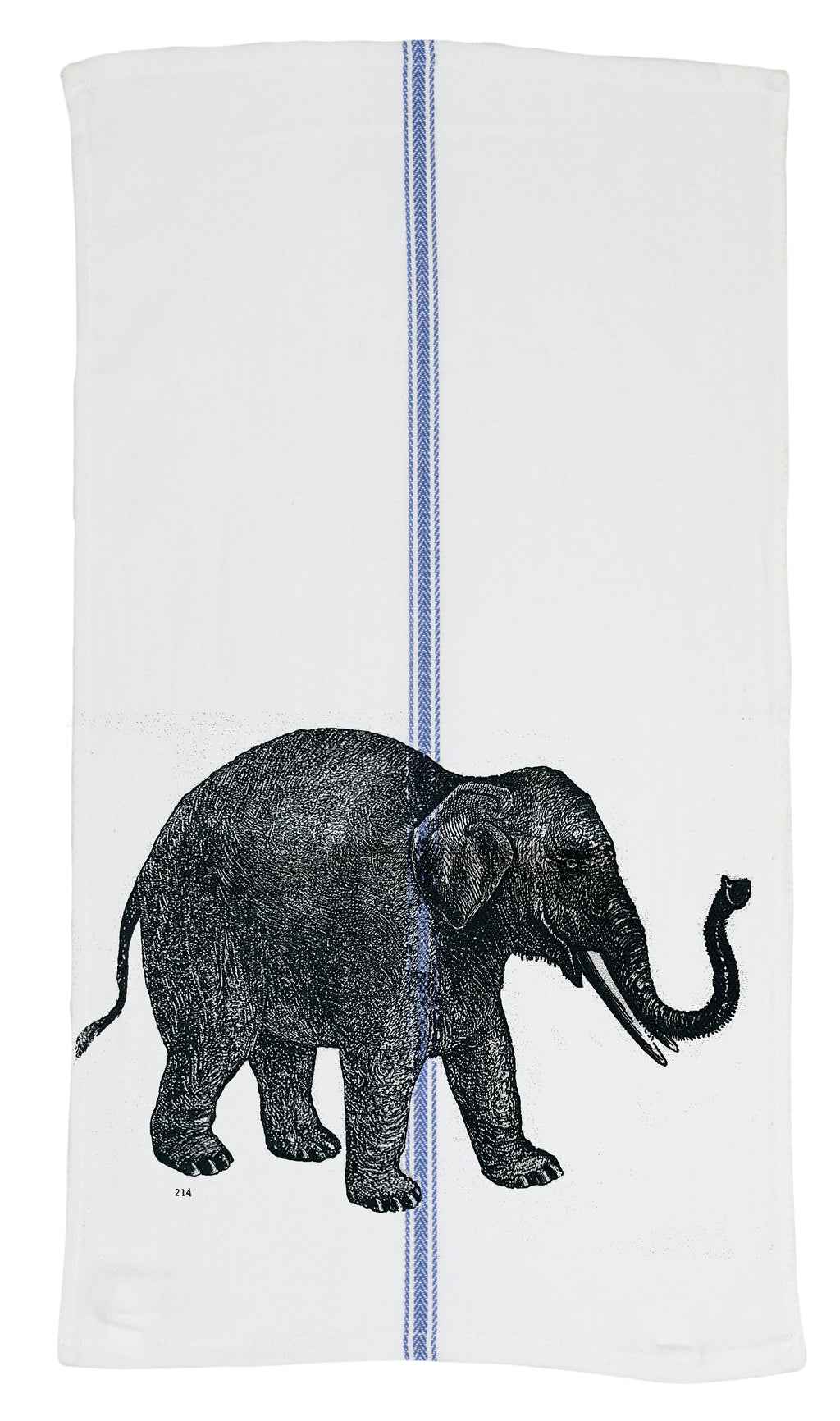 Lucky Elephant teatowel.