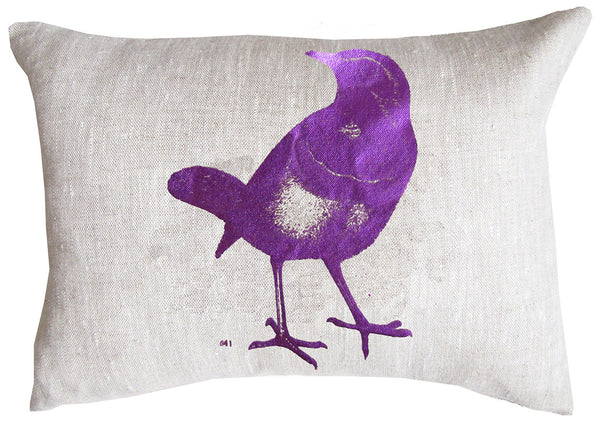 Little Bird Linen Travel Pillow