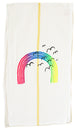 Over the rainbow : vintage style tea towel.