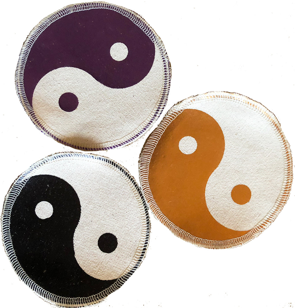 Yin Yang patches.